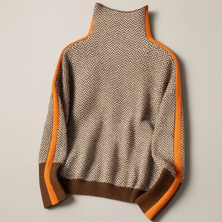 High-Neck Pullover
