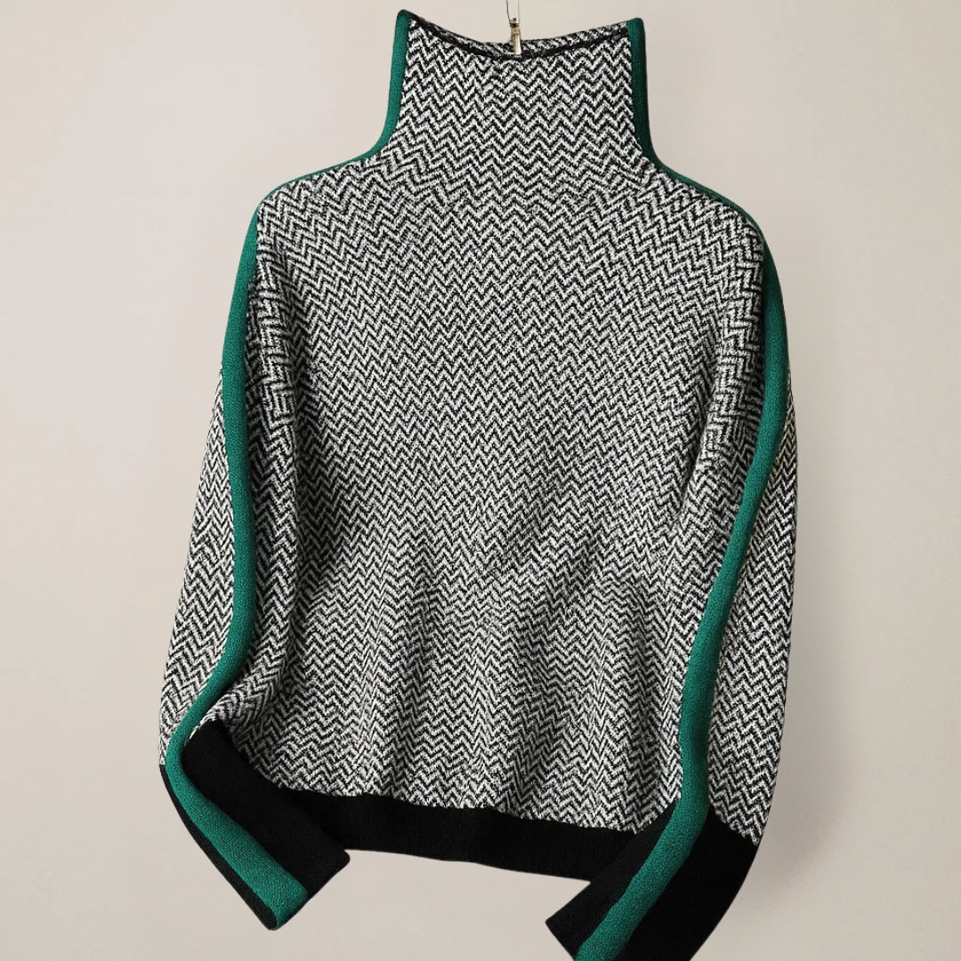 High-Neck Pullover