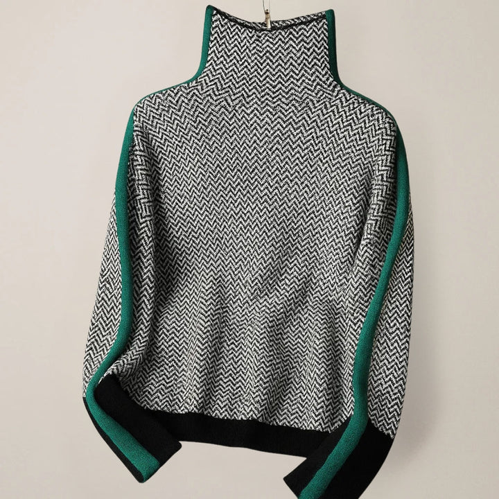 High-Neck Pullover